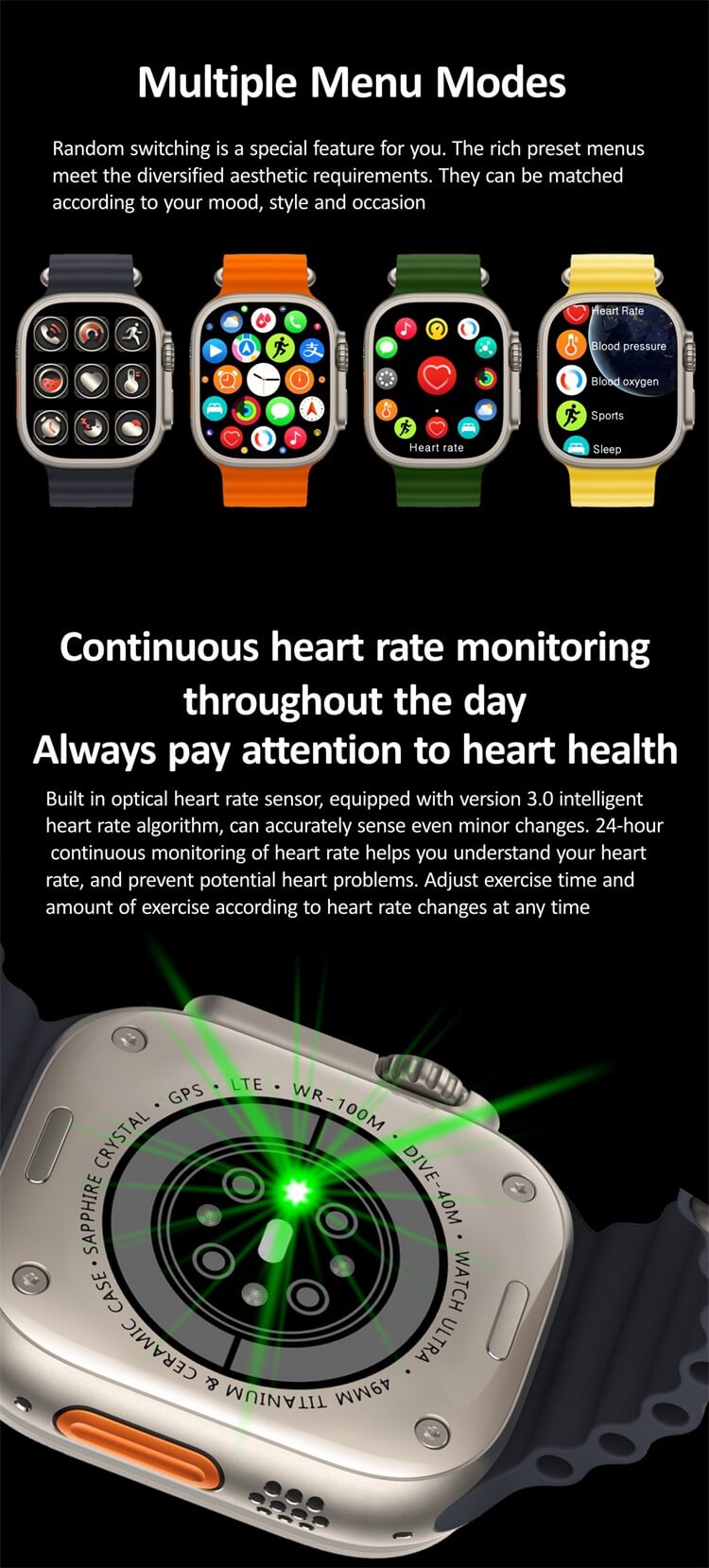 HK8 Pro Max (Gen 2) AMOLED Ultra Smart Watch - Shenzhen Shengye Technology  Co.,Ltd