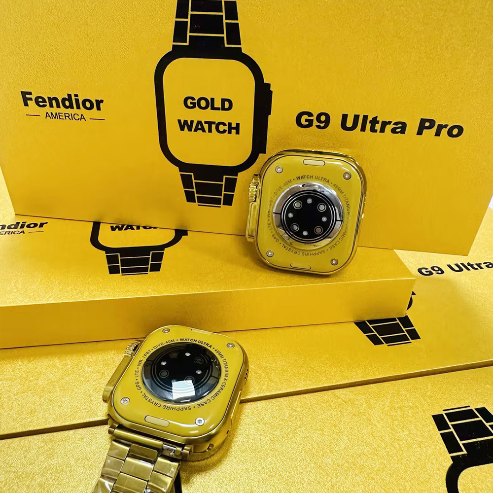 G9 Ultra Max Gold Smart Watch
