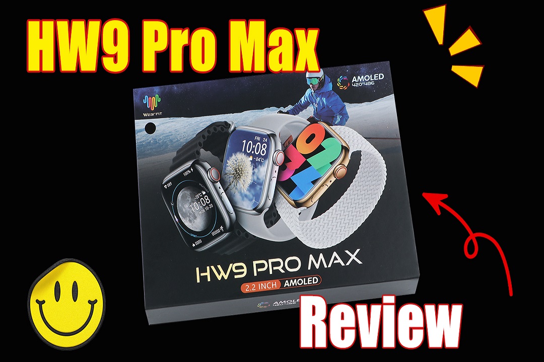 HW9 pro Max Amoled Screen Smart Watch, by Minahil Fatima