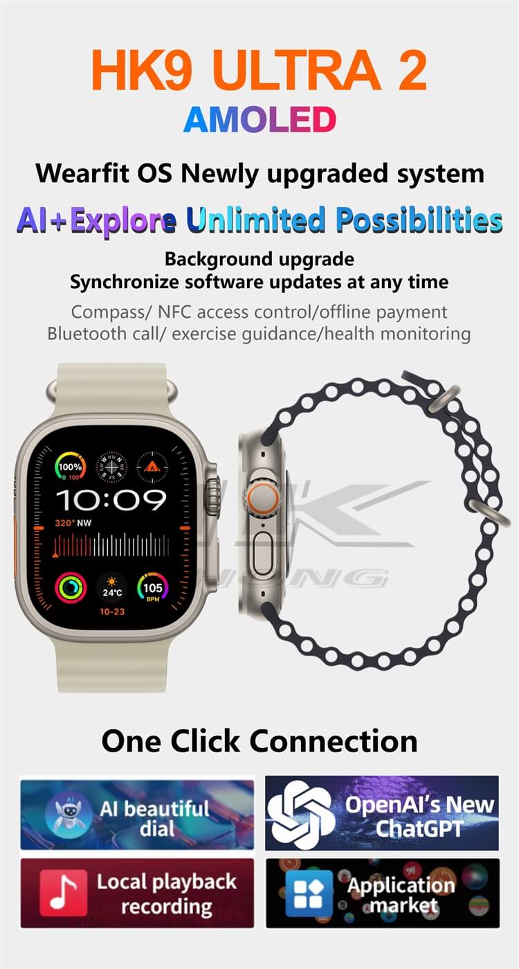 V9 Ultra 2 Smartwatch 2,13 pulgadas AMOLED IP68 Waterproof Reloj  Inteligente Smart Watch Ultra S9 serie 9 HK8/HK9 PRO Max Ultra2 - China  Relojes de regalo y Reloj precio