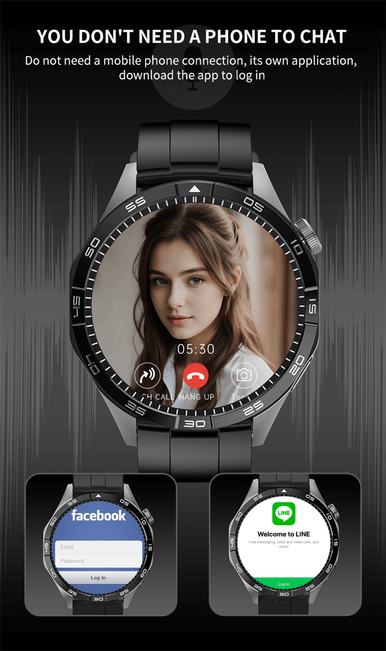 VG52 PRO Smartwatch 4G/5G Sim Card High Definition Remote Photography Long Endurance Time-Shenzhen Shengye Technology Co.,Ltd