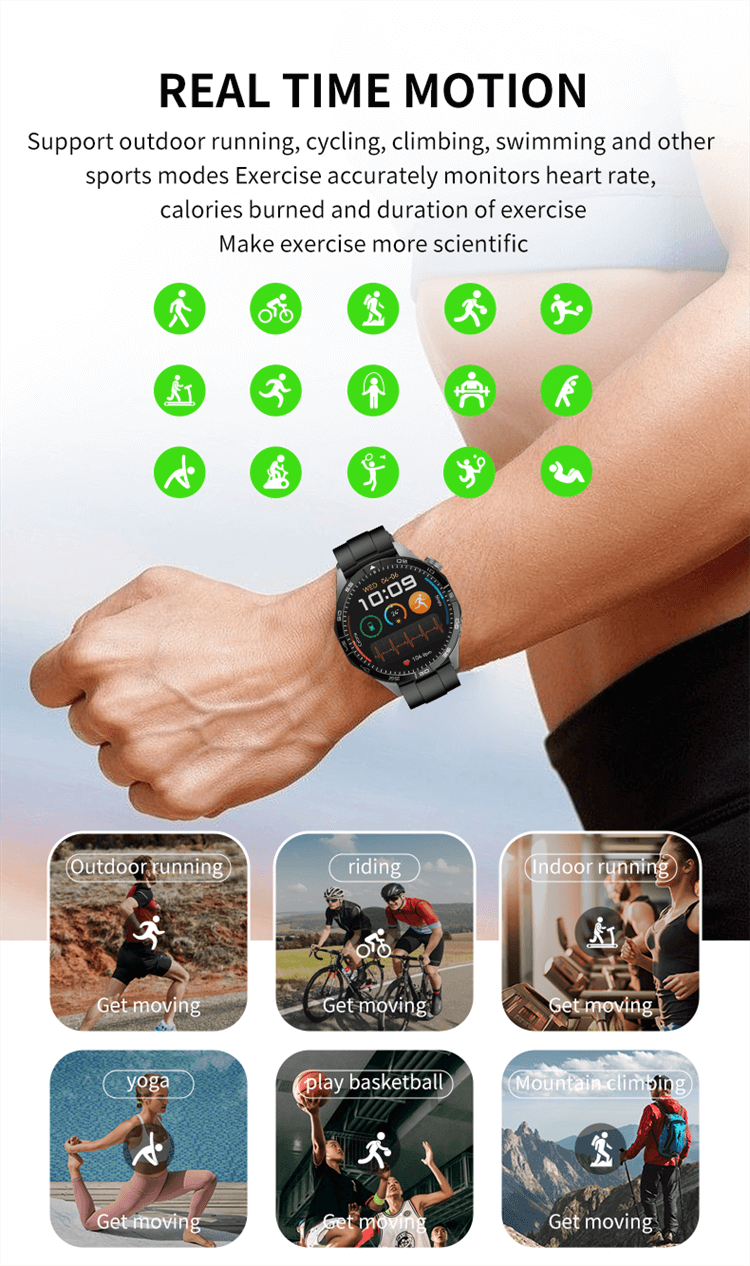 VG52 PRO Smartwatch 4G/5G Sim Card High Definition Remote Photography Long Endurance Time-Shenzhen Shengye Technology Co.,Ltd