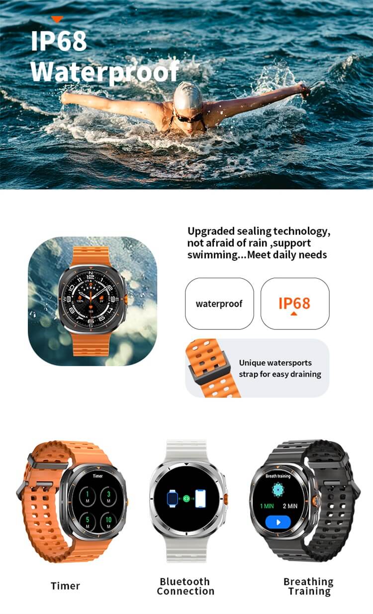 W7 Smartwatch 1,43 Zoll AMOLED-Bildschirm Kartennavigationsfunktion IP68 Wasserdichter Effekt-Shenzhen Shengye Technology Co.,Ltd