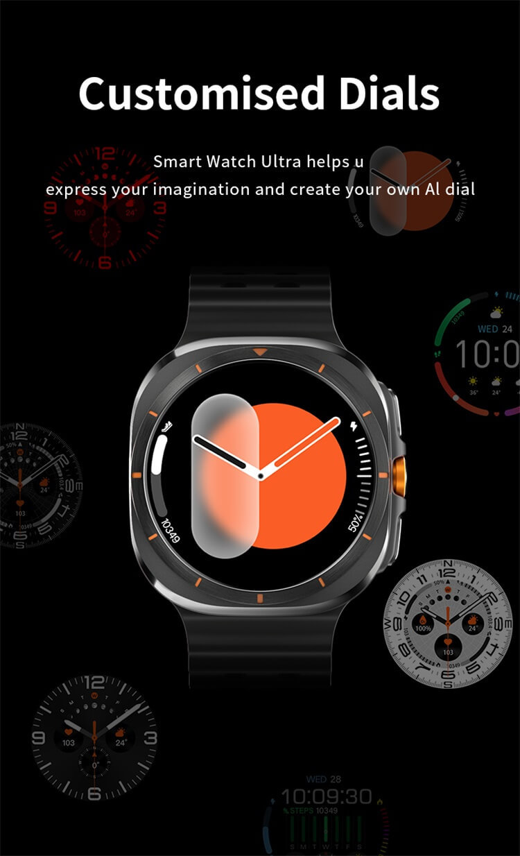 W7 Smartwatch 1,43 Zoll AMOLED-Bildschirm Kartennavigationsfunktion IP68 Wasserdichter Effekt-Shenzhen Shengye Technology Co.,Ltd