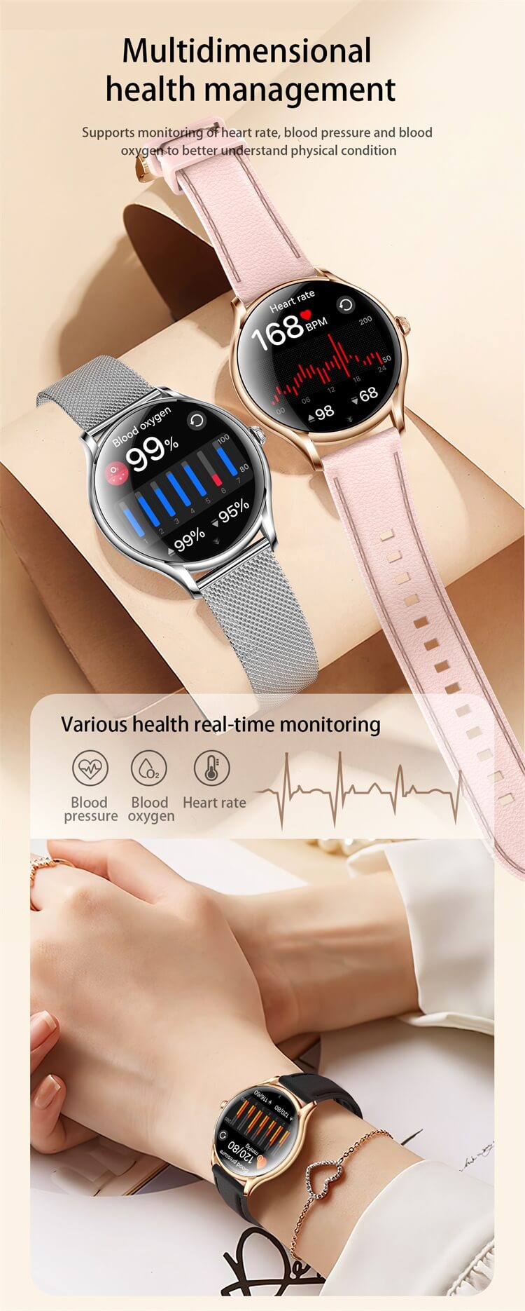 VL55 PRO Smartwatch Thin And Light Wearing 3D Visual Menu View Waterproof Effect-Shenzhen Shengye Technology Co.,Ltd