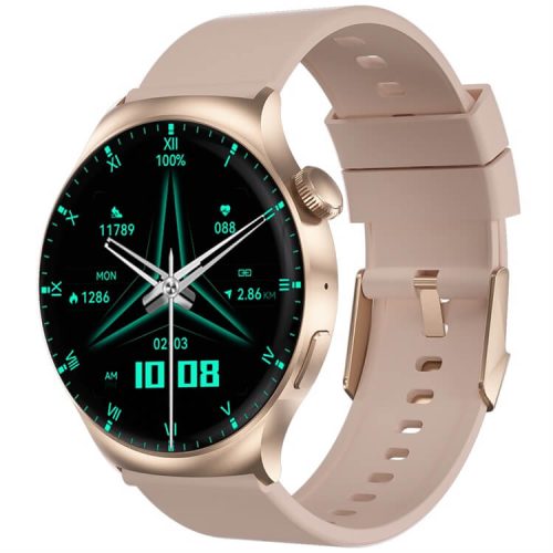 DT4 Mate Smartwatch Ultimate slimness ECG Test IP68 Waterproof Compass Pattern